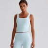 SPARK Square Neck Longline Sports Tank Top LQ8011