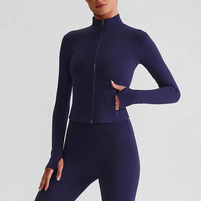 SPARK Slim Fit Workout Jackets with Zipper LQ8018