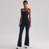 SPARK Spaghetti Straps Yoga Long Jumpsuit LQ8031