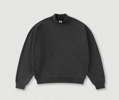 SPARK Half Turtleneck Loose Unisex Sweatshirt TH25810