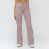 SPARK Cross High Waist Flared Pants for Women ZC2030