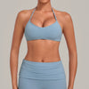 SPARK Women's Halter Neck Sports Bra with Built-In Pads TF8402