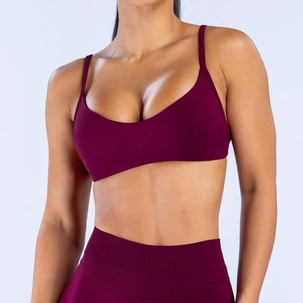 SPARK Women's Seamless Spaghetti Strap Yoga Sports Bra RXW3003-9