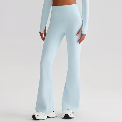 SPARK High Waist Butt Lifting Yoga Flared Pants LQ8008