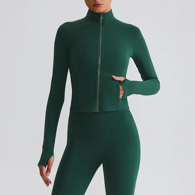 SPARK Slim Fit Workout Jackets with Zipper LQ8018