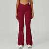 SPARK Cross High Waist Flared Pants for Women ZC2030