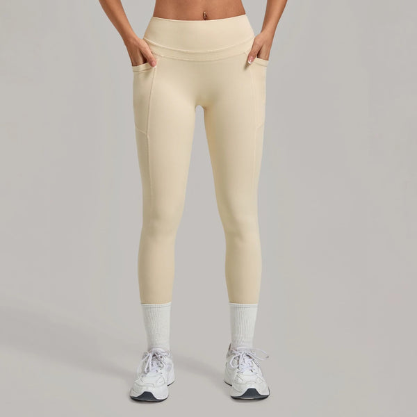 SPARK Women's Hip-lifting Yoga Leggings With Pockets QS2629