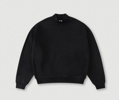 SPARK Half Turtleneck Loose Unisex Sweatshirt TH25810