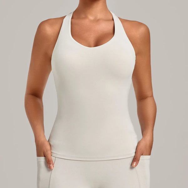 SPARK Women's Bare-feel Racerback Yoga Tank Top QS6751