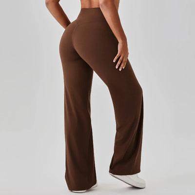 SPARK Women's Naked Feel Wide Leg Yoga Pants LQ2005