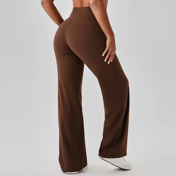 SPARK Women's Naked Feel Wide Leg Yoga Pants LQ2005