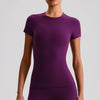 SPARK Women's Slim Quick-Drying Short-Sleeve Yoga Top LQ2009