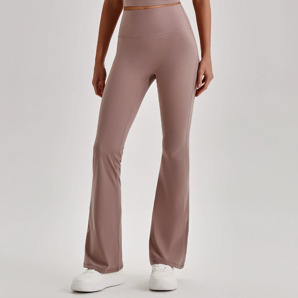SPARK Naked-Feel High-Waisted Flared Yoga Pants LQ4069