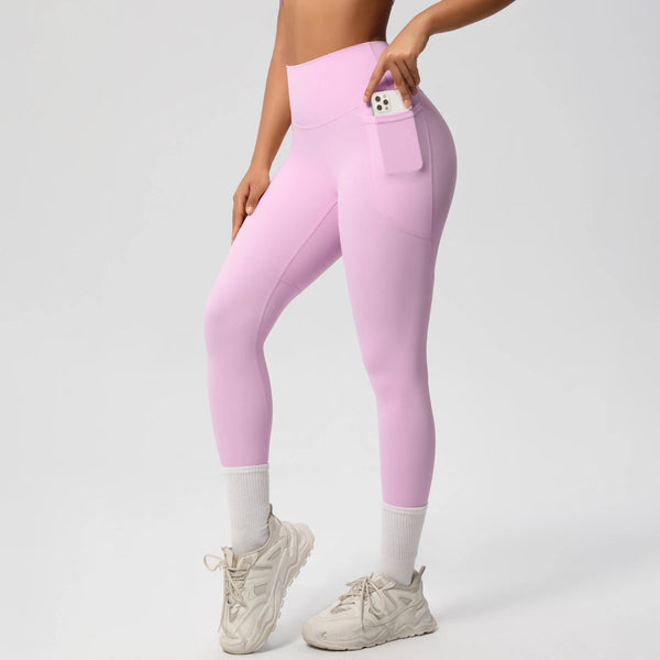 SPARK High Waist Yoga Fitness Leggings with Pockets LR7108