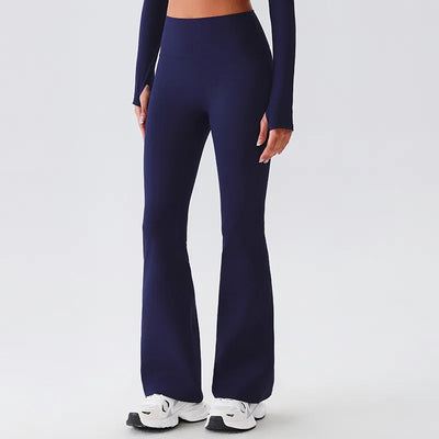 SPARK High Waist Butt Lifting Yoga Flared Pants LQ8008