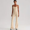 SPARK Spaghetti Straps Yoga Long Jumpsuit LQ8031