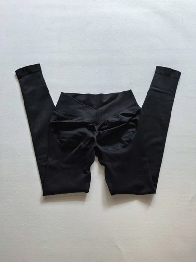 SPARK Seamless V Back Waist Butt Lifting Workout Leggings OD5588