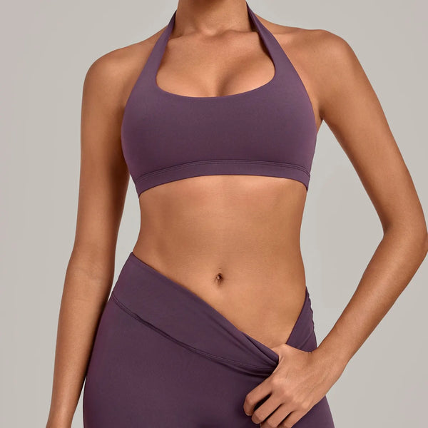 SPARK Women's Halter Yoga Sports Bra TF5423