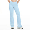 SPARK Cross High Waist Flared Pants for Women ZC2030