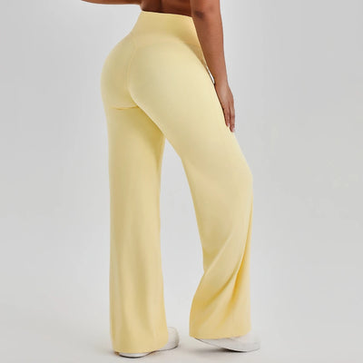 SPARK Women's Naked Feel Wide Leg Yoga Pants LQ2005