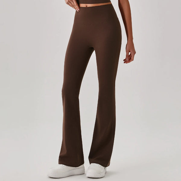 SPARK Naked-Feel High-Waisted Flared Yoga Pants LQ4069