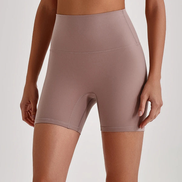 SPARK Women’s Naked-Feel High-Waisted Athletic Cycling Fitness Shorts LQ4073