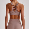 SPARK Women’s Crisscross Back Breathable Yoga Bra LQ4135