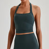 SPARK Women's Naked-Feel Halter Backless Yoga Tank Top LQ4150