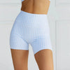 SPARK New Style Grid Yoga Fitness 2 Piece Set for Women BL198