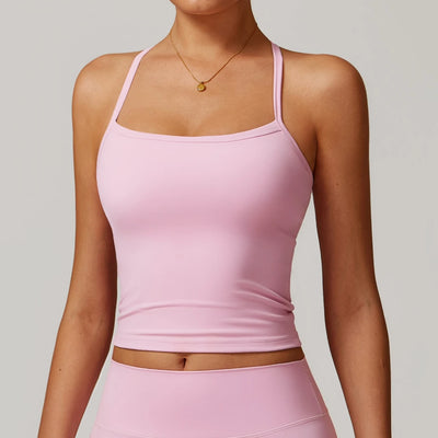SPARK Beautiful Back Yoga Fitness Tank Top ZC8519