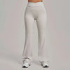 SPARK Women's High Waist Crossover Flare Yoga Pants QS9089