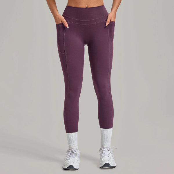 SPARK Women's Hip-lifting Yoga Leggings With Pockets QS2629