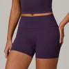 SPARK Simple High Waist Tummy Control Yoga Shorts ZC8519