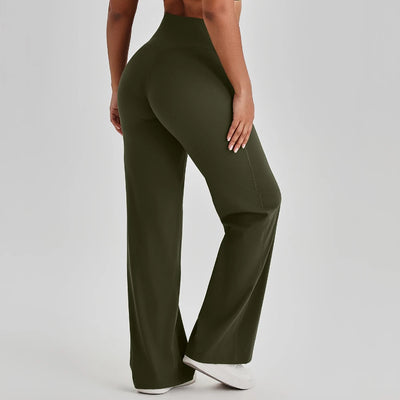 SPARK Women's Naked Feel Wide Leg Yoga Pants LQ2005