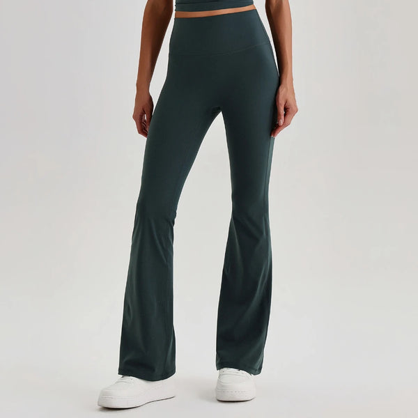 SPARK Naked-Feel High-Waisted Flared Yoga Pants LQ4069