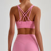 SPARK Women’s Crisscross Back Breathable Yoga Bra LQ4135