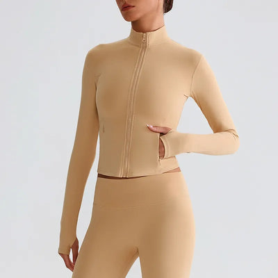 SPARK Slim Fit Workout Jackets with Zipper LQ8018