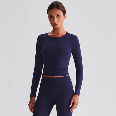 SPARK Recycled Slim Fit Yoga Long Sleeve Top LQ8016
