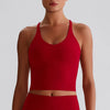 SPARK Yoga Crop Top with Sexy Cross Back LQ8028
