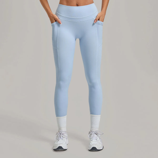 SPARK Women's Hip-lifting Yoga Leggings With Pockets QS2629