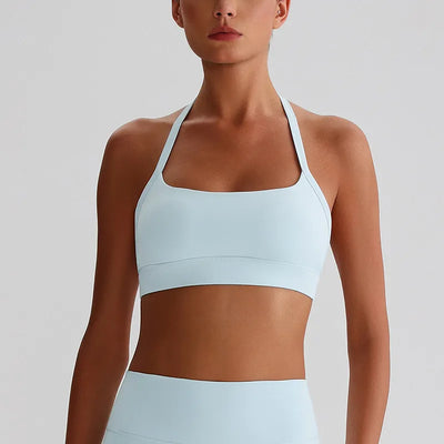 SPARK Breathable Halter Padding Sports Bra LQ8020