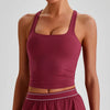 SPARK Women’s Square Neck Racerback Yoga Fitness Tank Top LQ2208