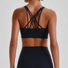SPARK Women’s Crisscross Back Breathable Yoga Bra LQ4135