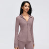 SPARK Women's Slim-Fit Zip-Up Yoga Jacket DQ26110