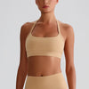 SPARK Breathable Halter Padding Sports Bra LQ8020