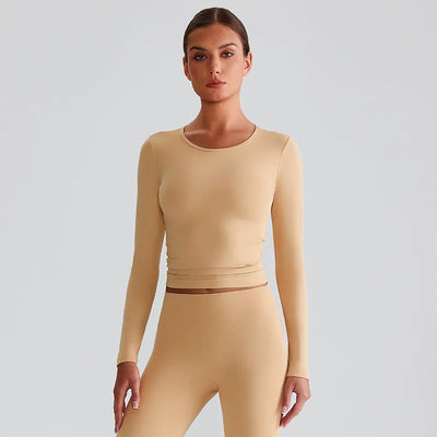 SPARK Recycled Slim Fit Yoga Long Sleeve Top LQ8016