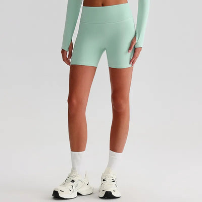 SPARK High Waist Tummy Control Bike Shorts LQ8003