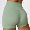 SPARK Simple High Waist Tummy Control Yoga Shorts ZC8519