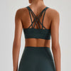 SPARK Women’s Crisscross Back Breathable Yoga Bra LQ4135