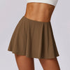 SPARK Athletic Golf Skorts Skirts-brown